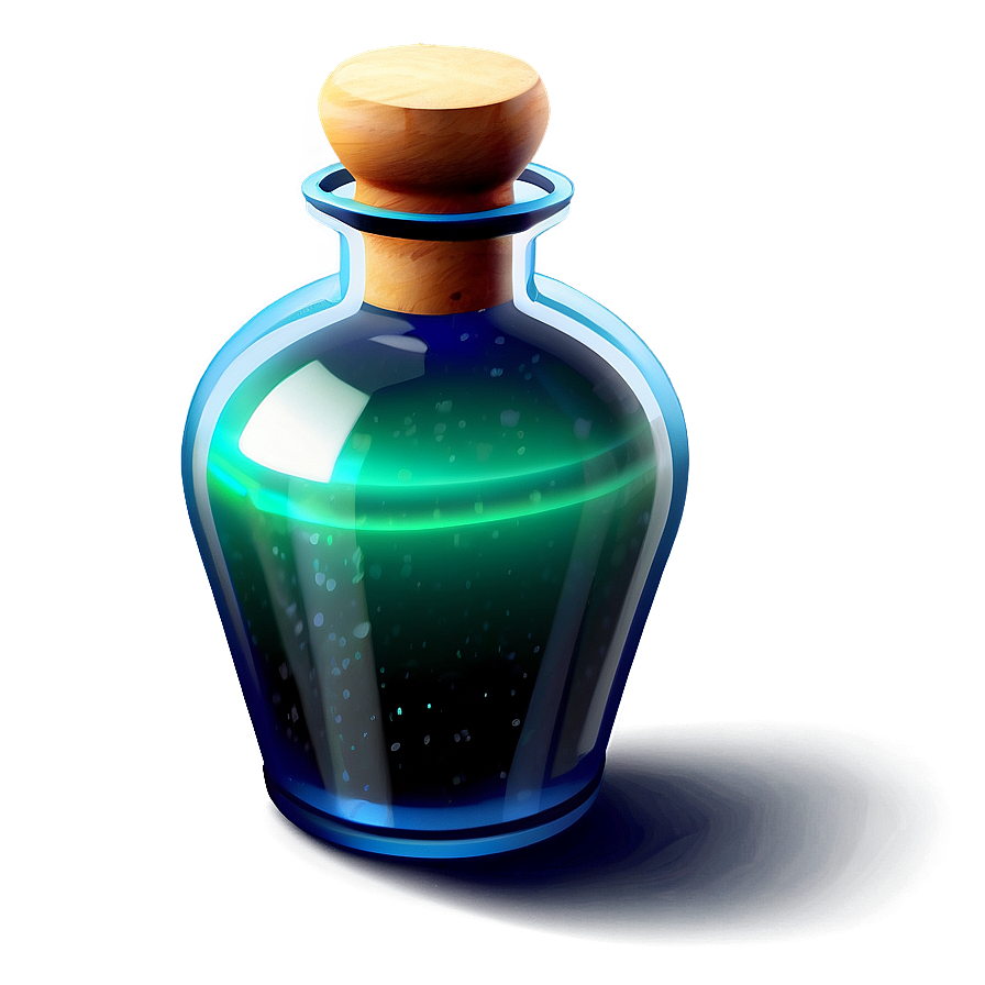 Mysterious Potion Bottle Png Vyj57