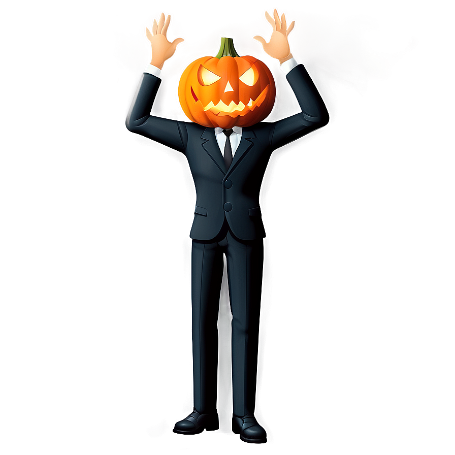 Mysterious Pumpkin Head Png 78