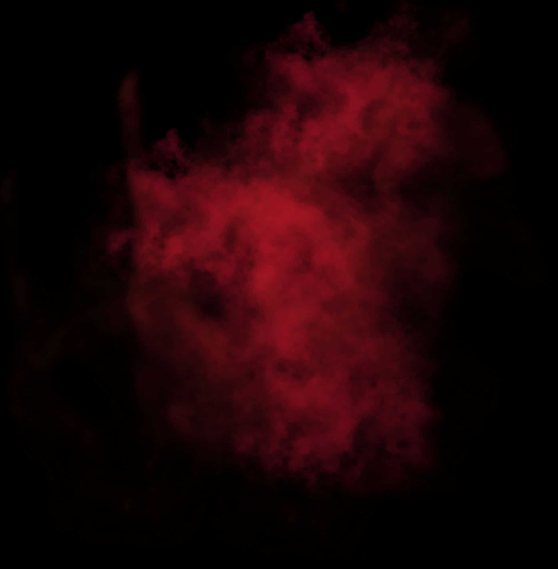 Mysterious Red Smoke Effect