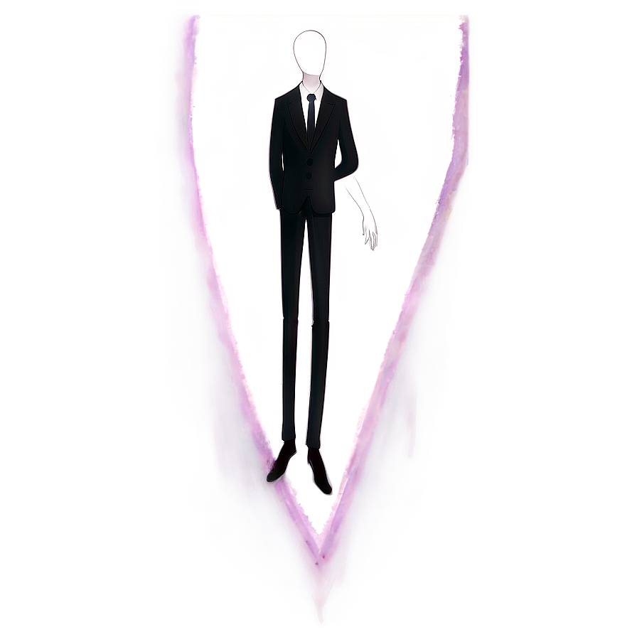 Mysterious Slender Man Png Ogy