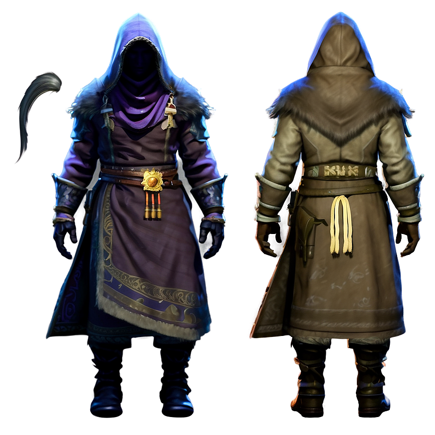 Mysterious Wanderer Character Png Nva