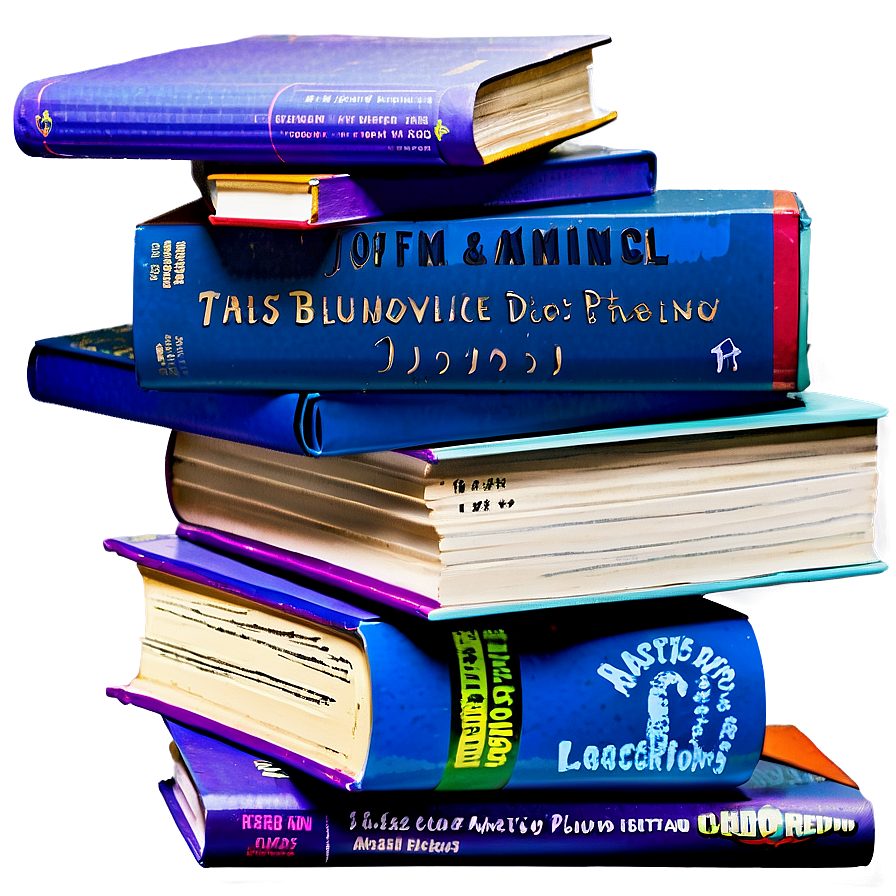 Mystery Books Stack Png Rbh