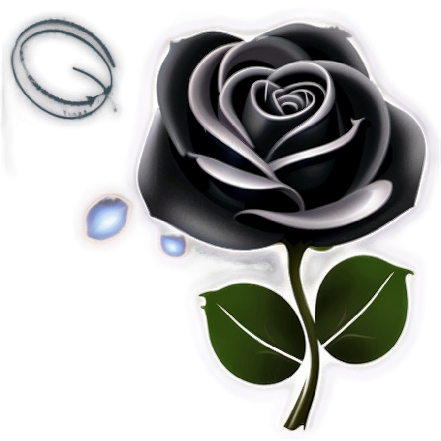 Mystic Black Roses Png 39