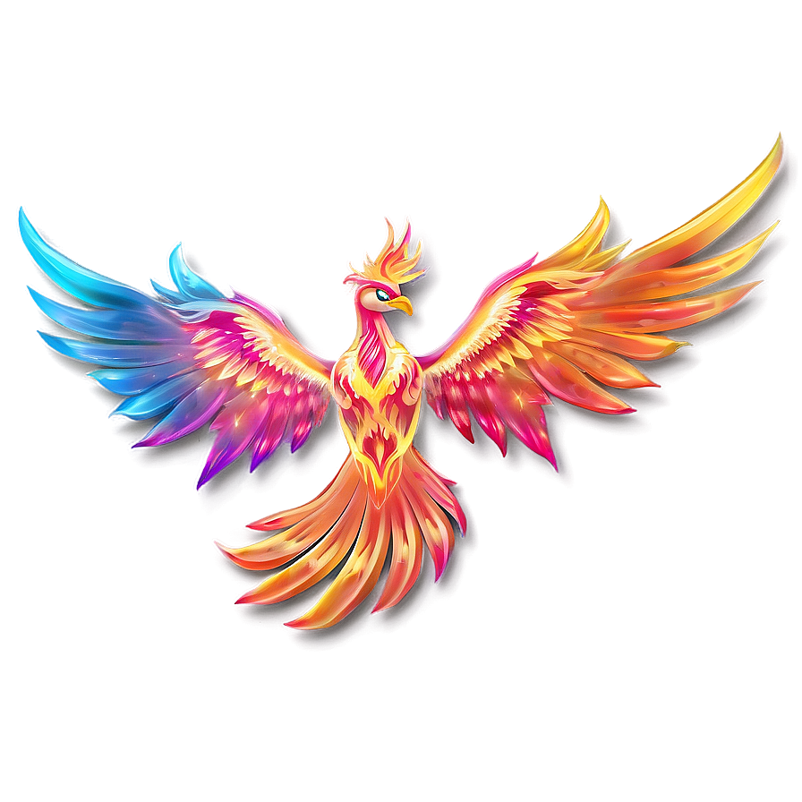 Mystic Phoenix Design Png 9