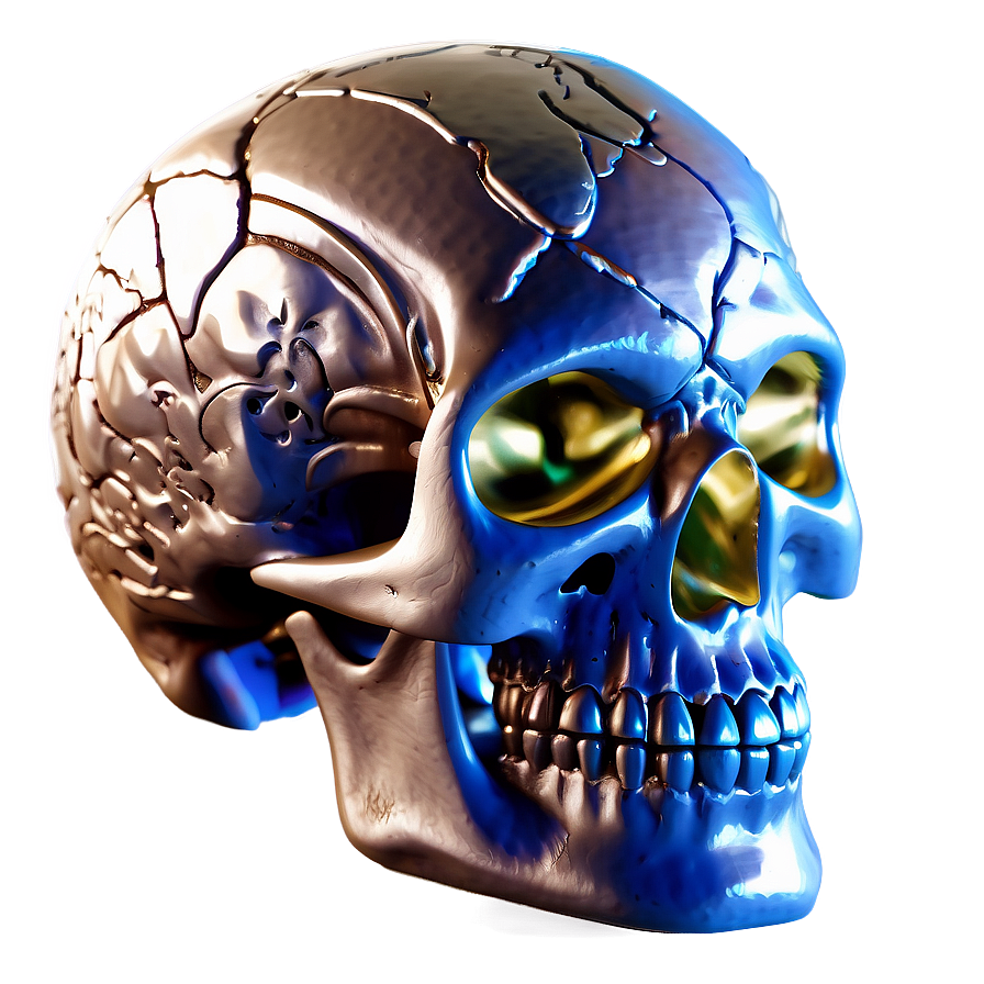 Mystic Skull Render Png A