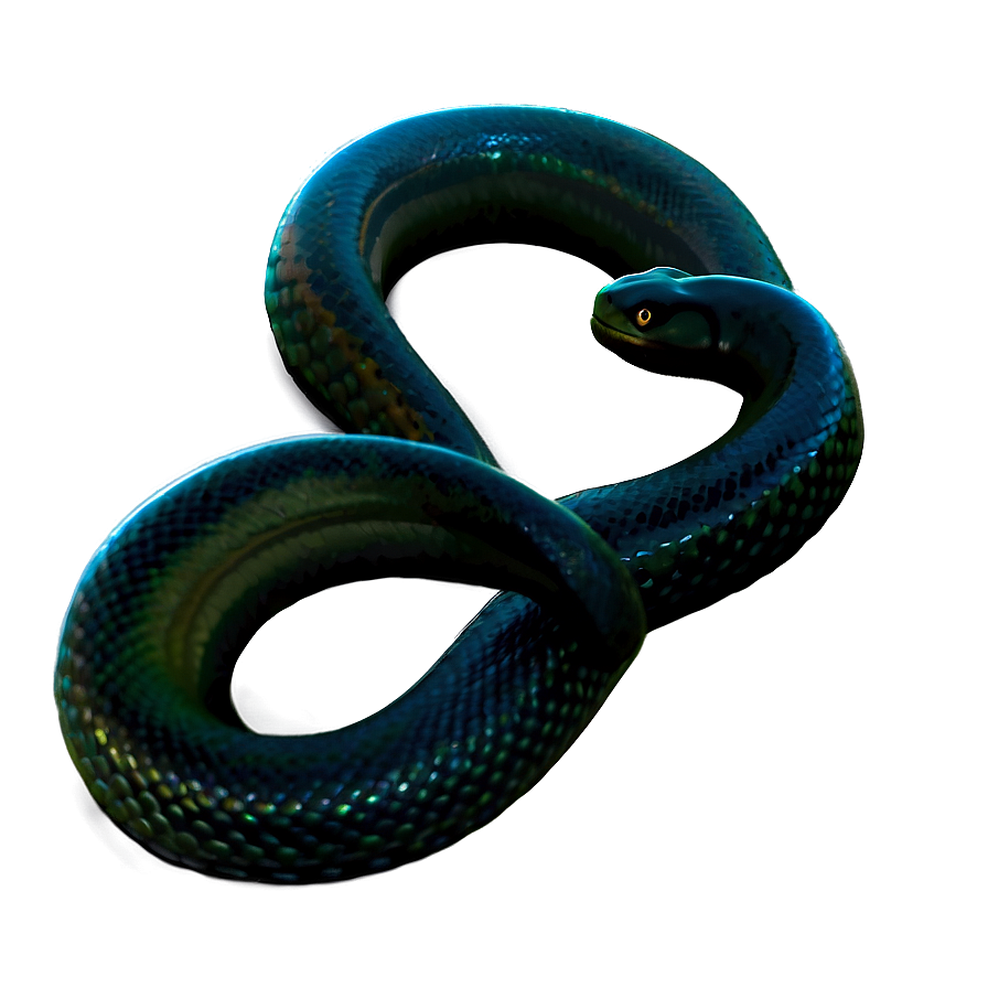 Mystical Black Snake Png Phs