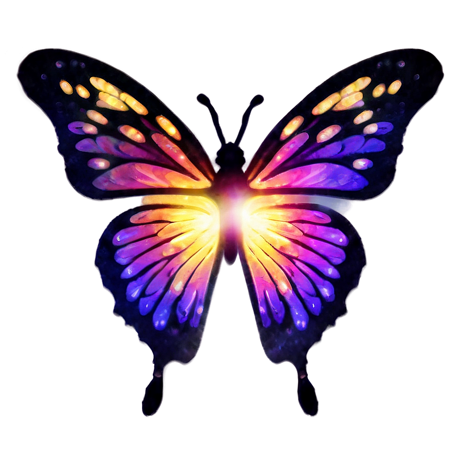 Mystical Butterfly Aura Png Env