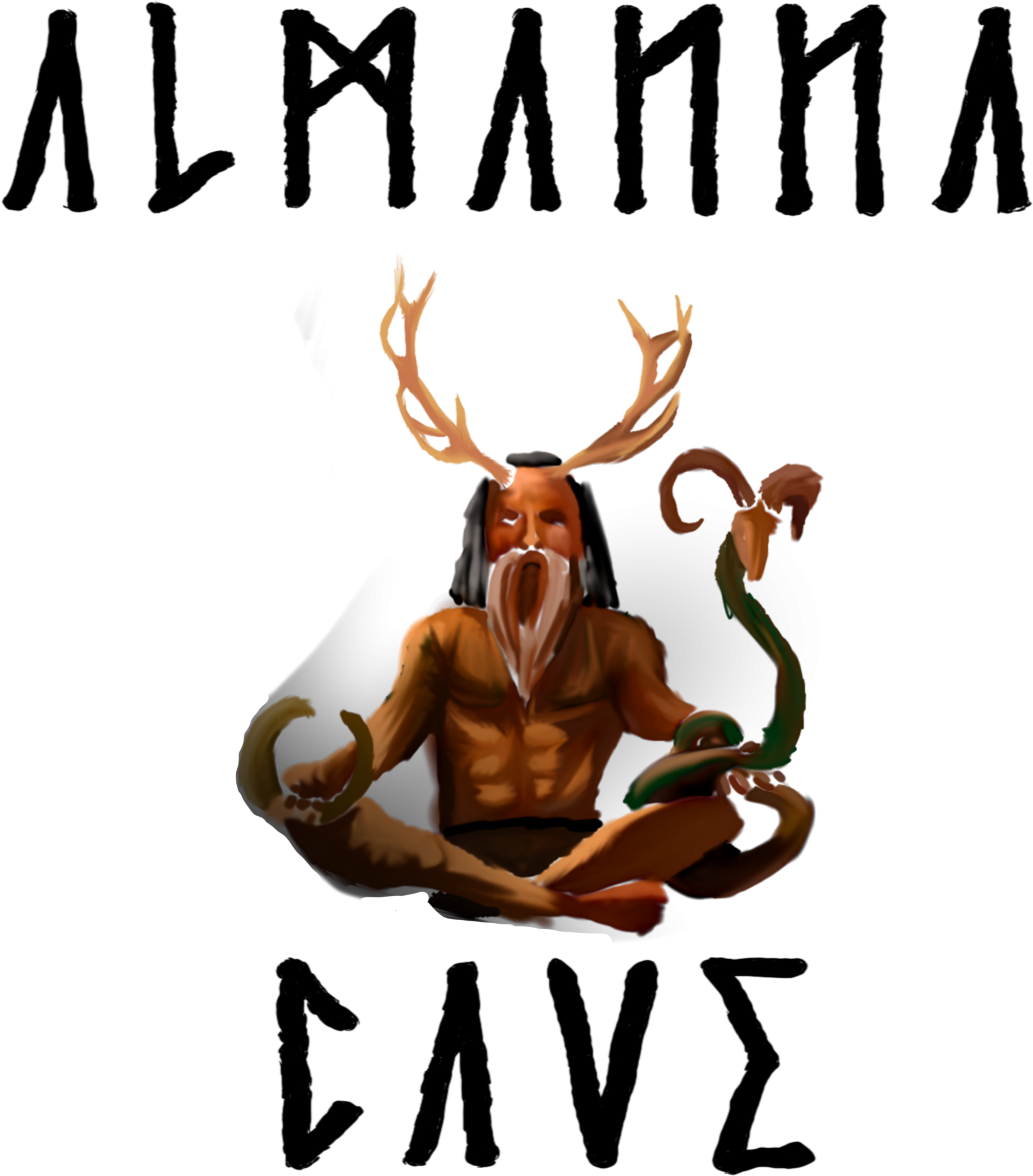 Mystical Elk Human Hybrid