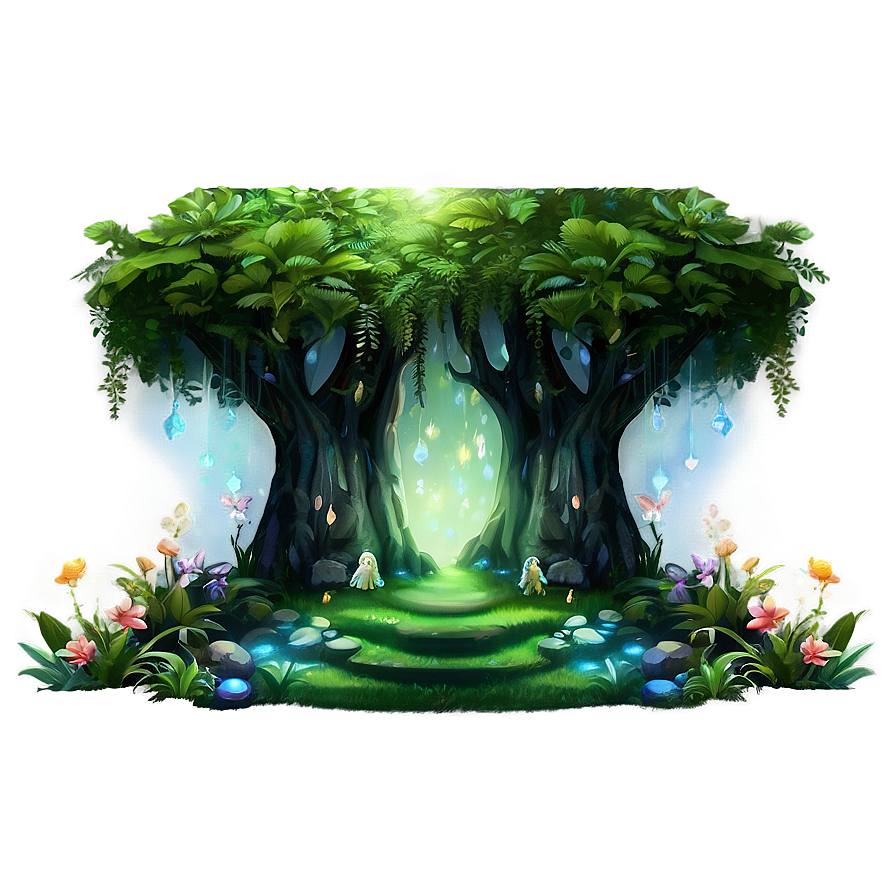 Mystical Fairy Forest Png 27