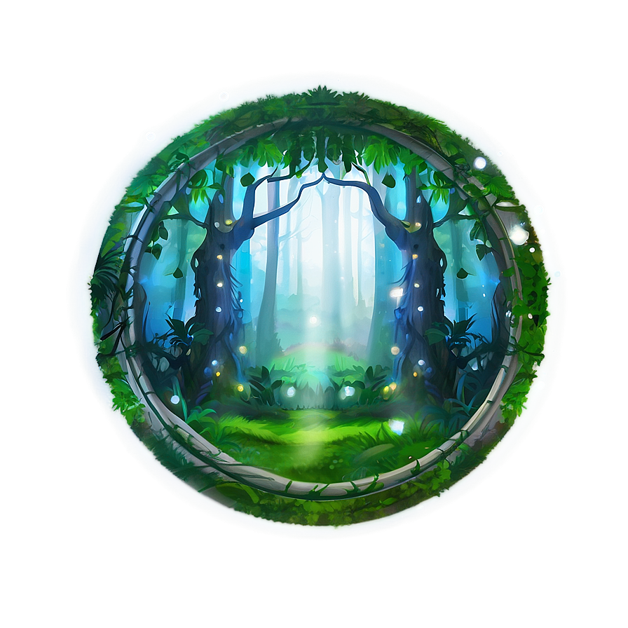 Mystical Fairy Forest Png Sbf