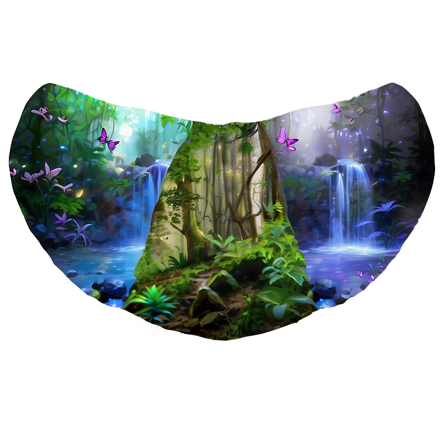 Mystical Fairy Forest Png Xhn30