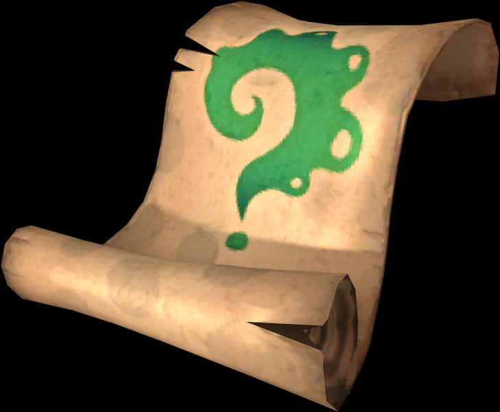 Mystical Green Seal Scroll