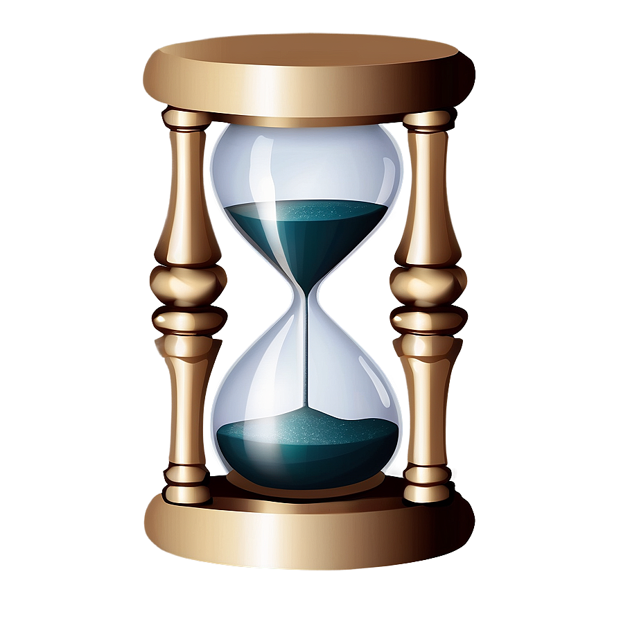 Mystical Hourglass Design Png Pmt