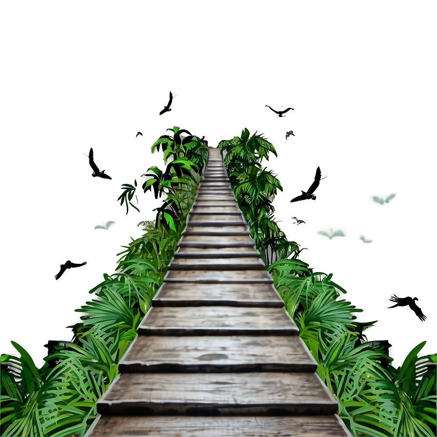 Mystical Jungle Path Png 97