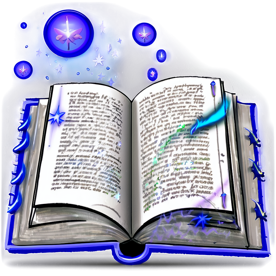 Mystical Open Book Png Thb92