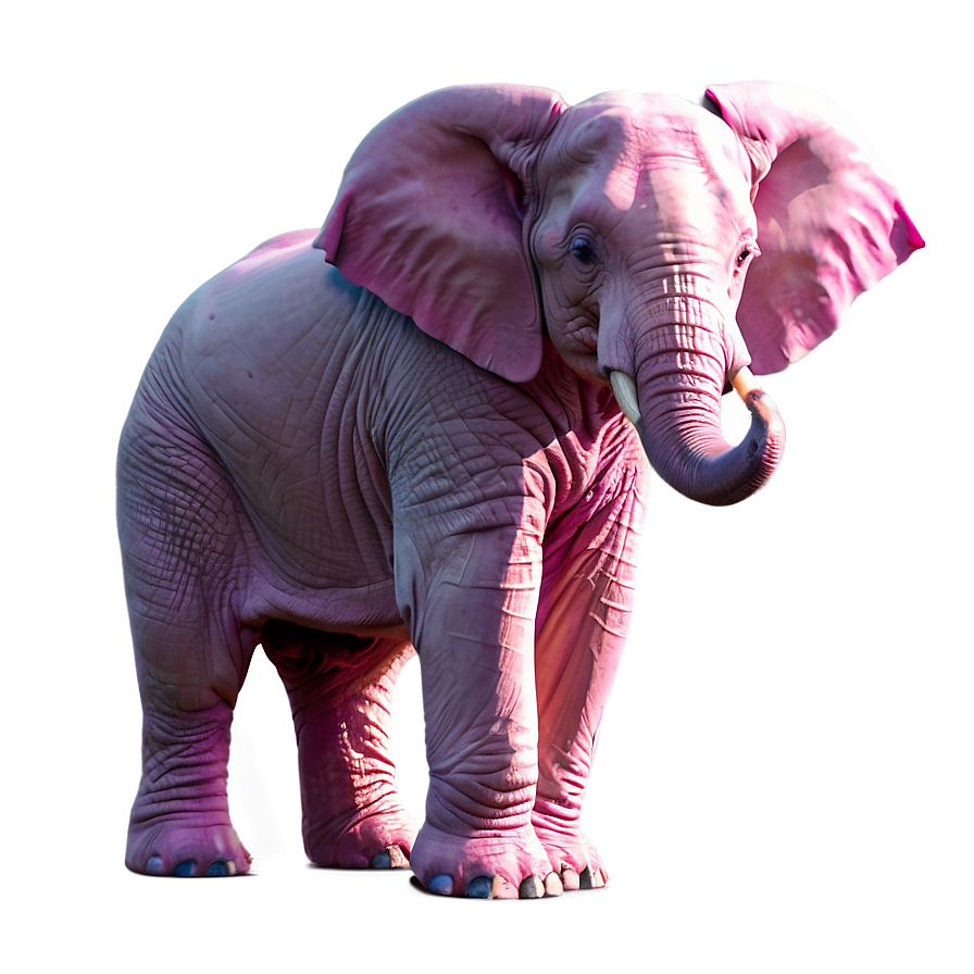 Mystical Pink Elephant Png 06292024