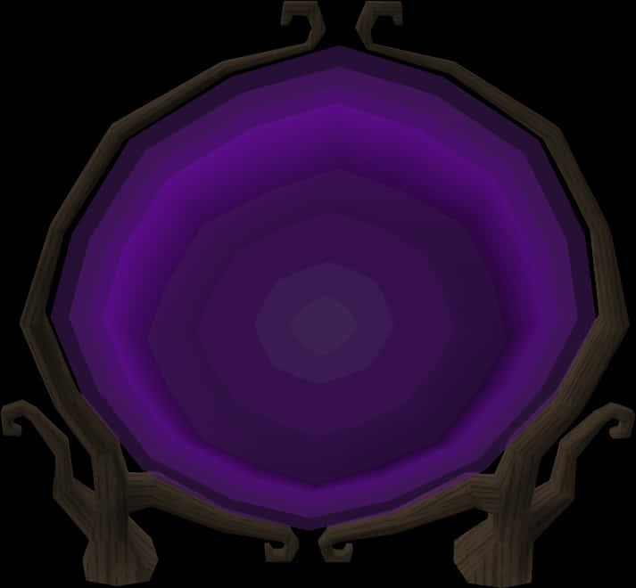 Mystical Purple Portal
