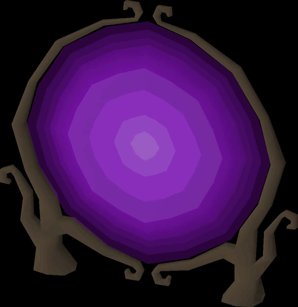 Mystical Purple Portal