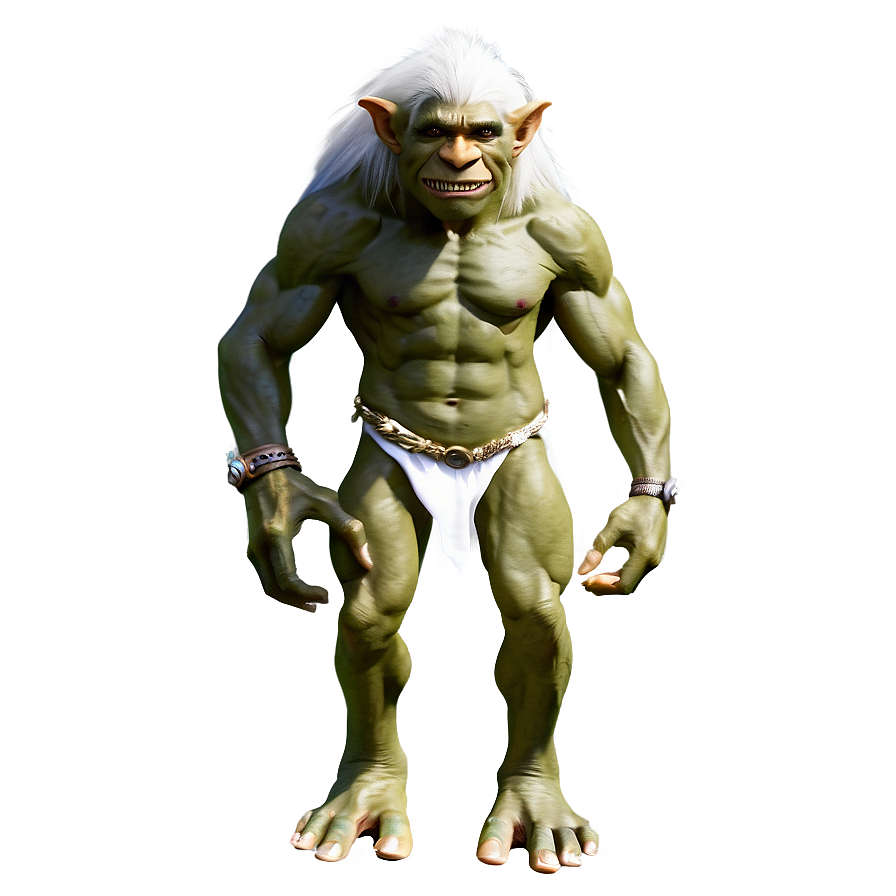 Mystical Troll Creature Png 05232024