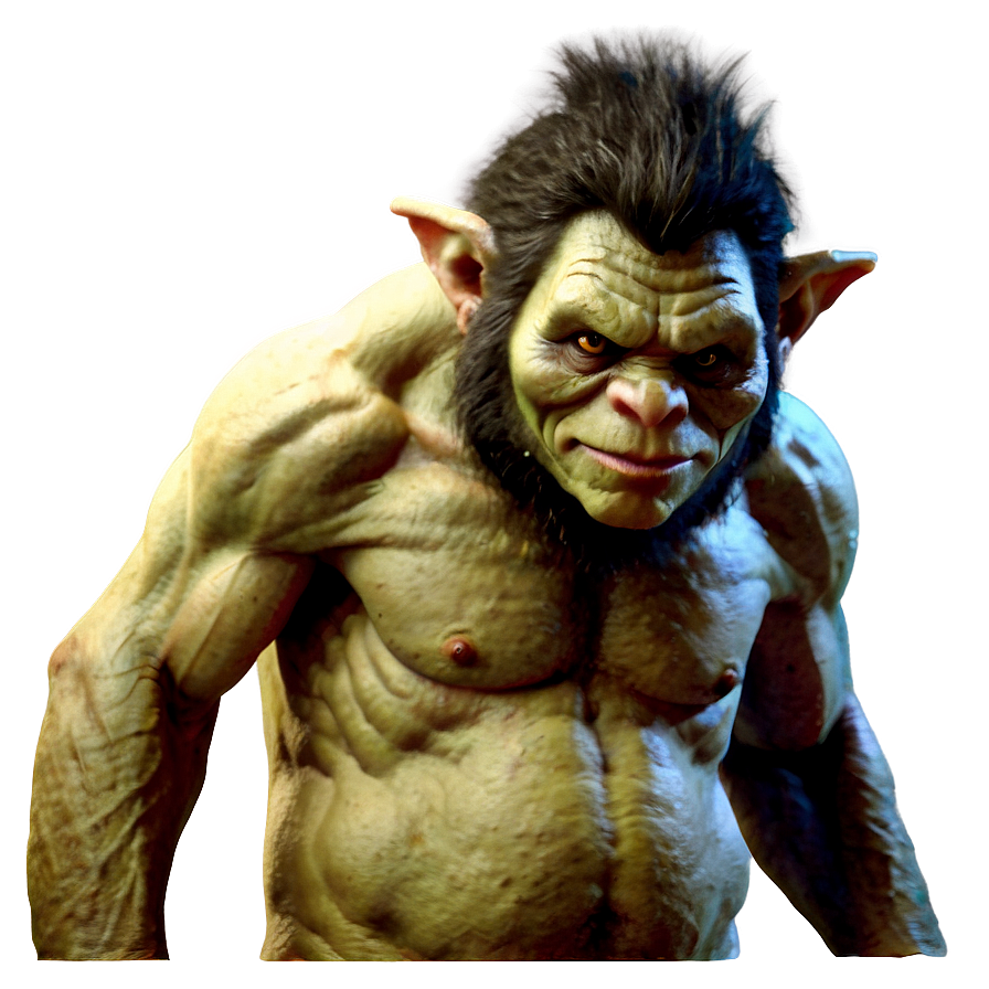 Mystical Troll Creature Png Ifn