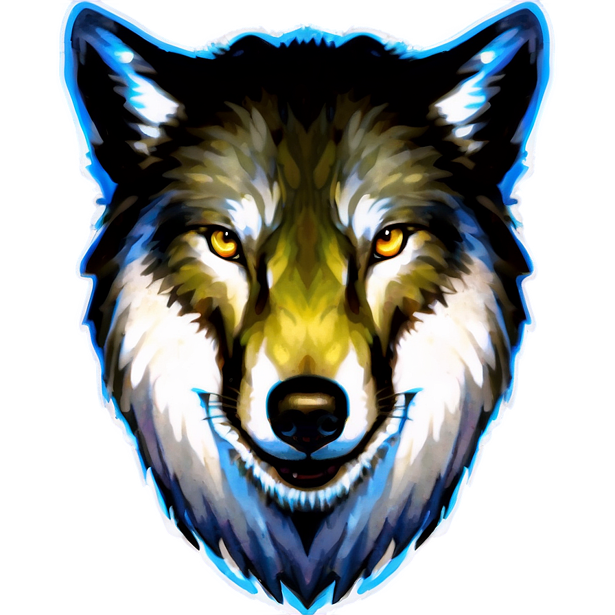 Mystical Wolf Head Avatar Png 6