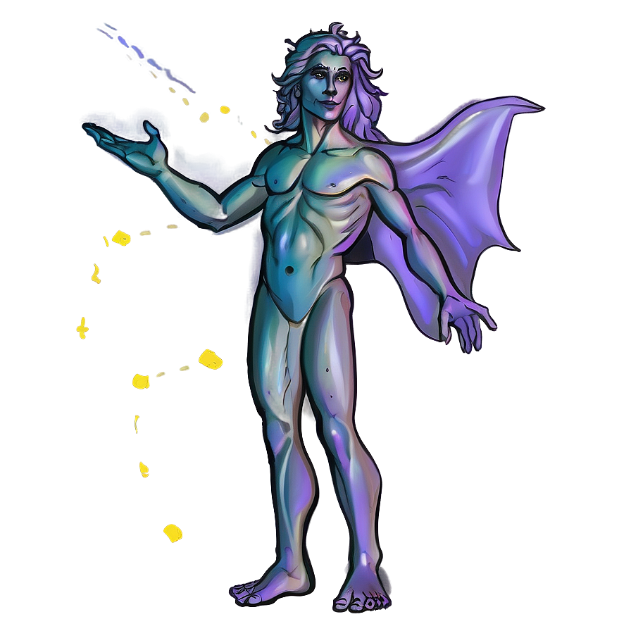 Mythical Figure Sketch Png Wor83