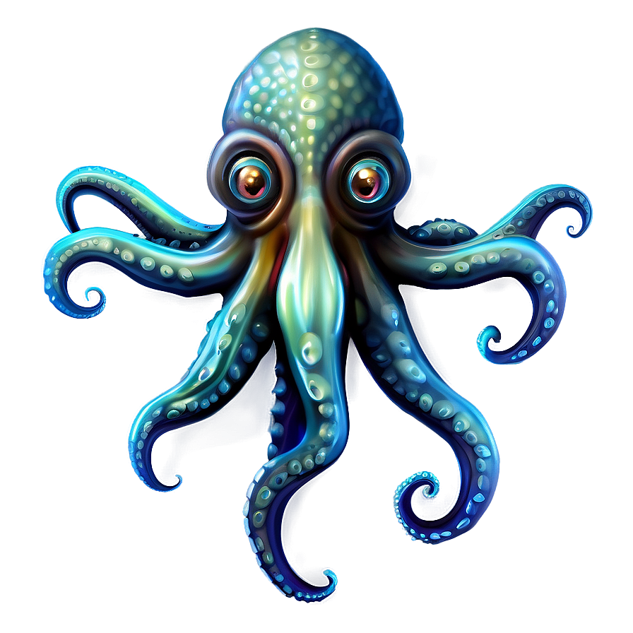 Mythical Kraken Squid Png 05242024