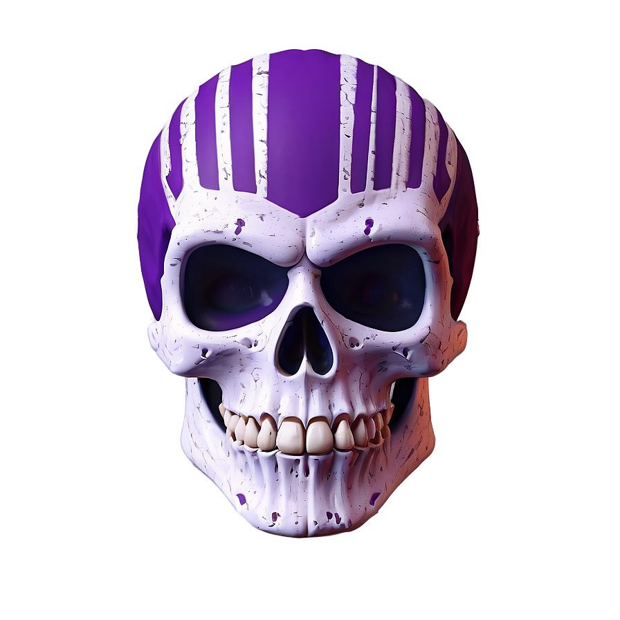 Mythical Purple Skull Trooper Representation Png Xeq86