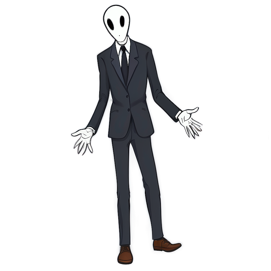 Mythical Slender Man Drawing Png 88