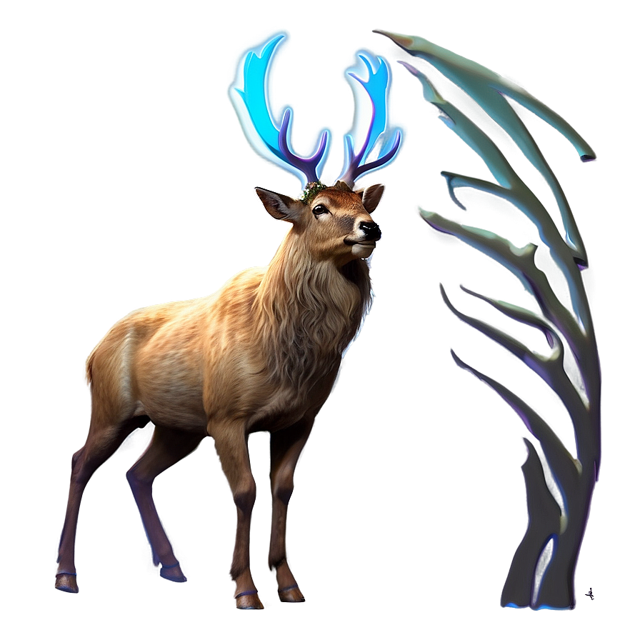 Mythical Stag Png 06292024