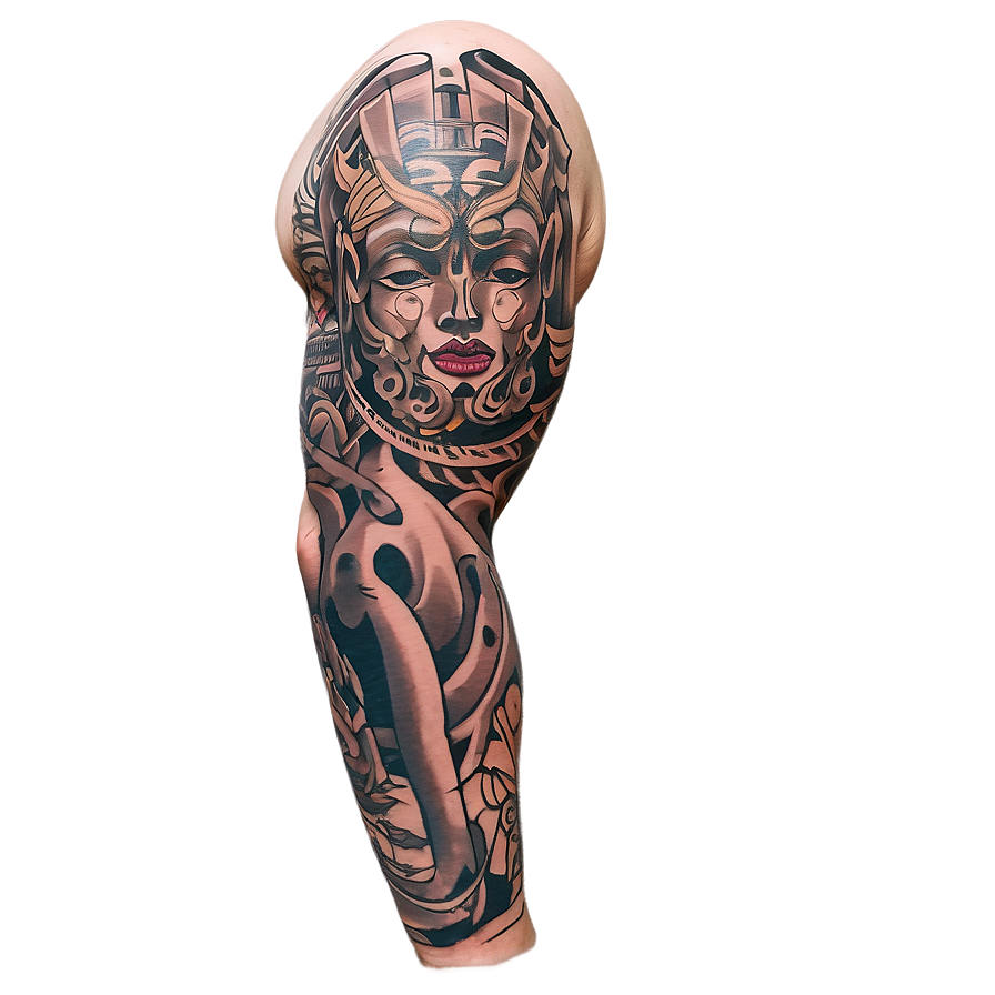 Mythology Tattoo Sleeve Png 29