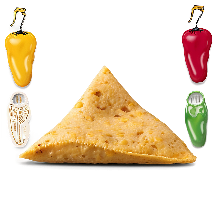 Nacho Cheese Tortilla Chip Png Tqo