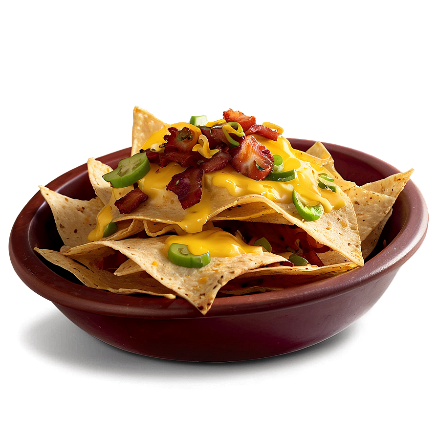 Nachos With Bacon Bits Png Mqo