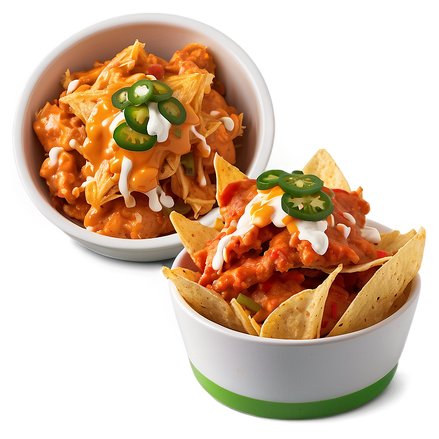 Nachos With Buffalo Chicken Png 50