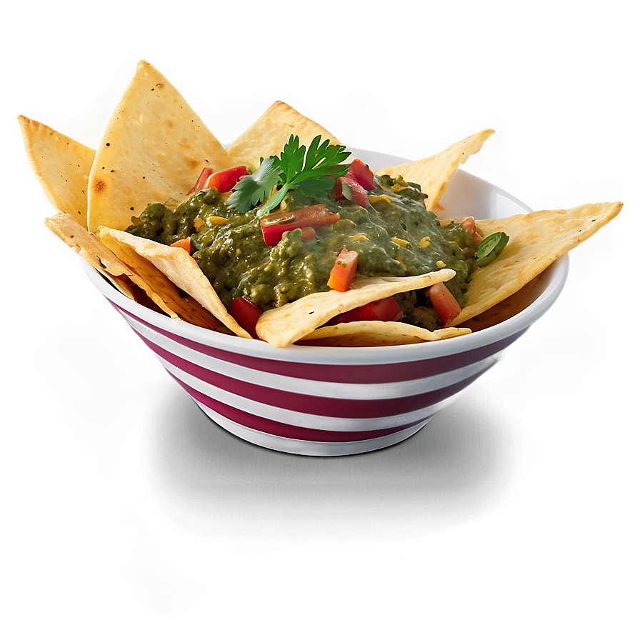 Nachos With Chimichurri Sauce Png 97