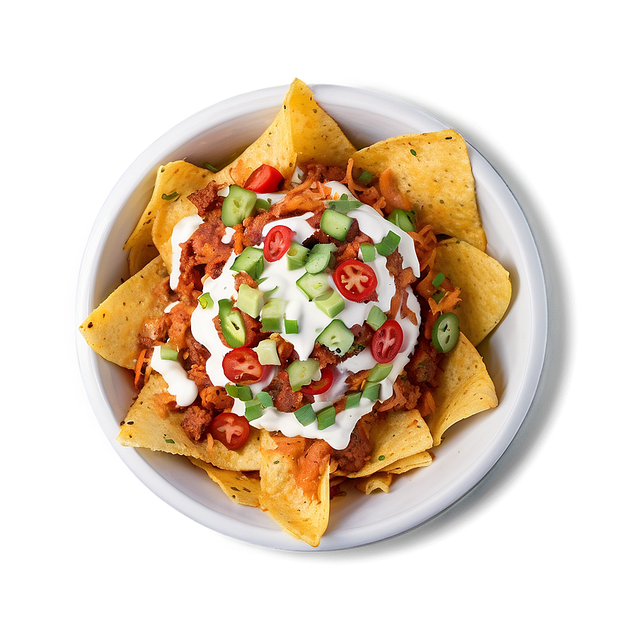 Nachos With Ranch Dressing Png Vqp37