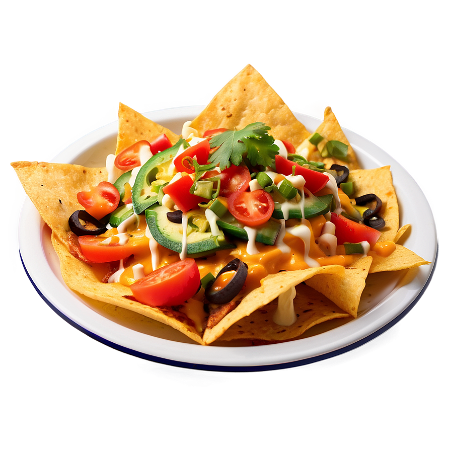 Nachos With Vegan Cheese Png Aph49