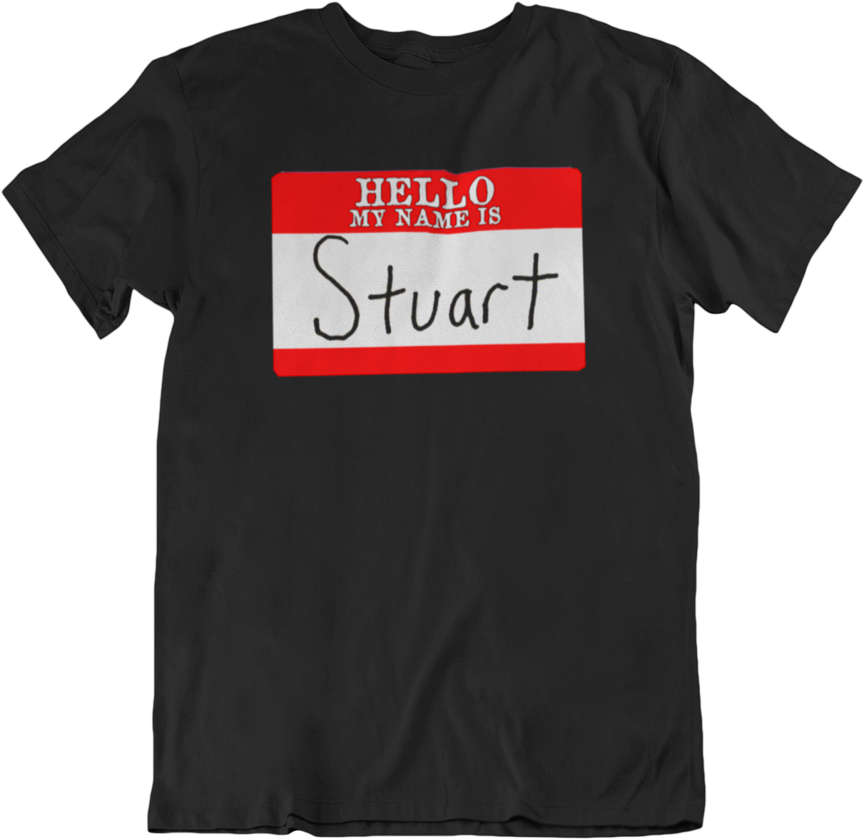 Name Tag T Shirt Stuart