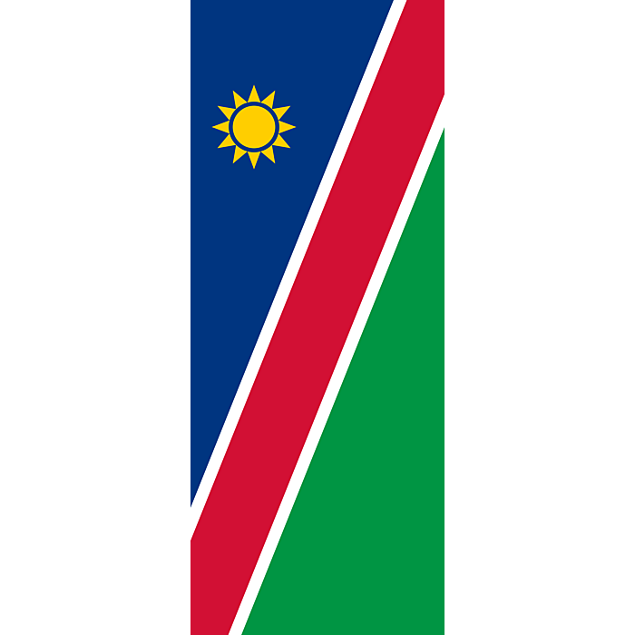 Namibian Flag Graphic