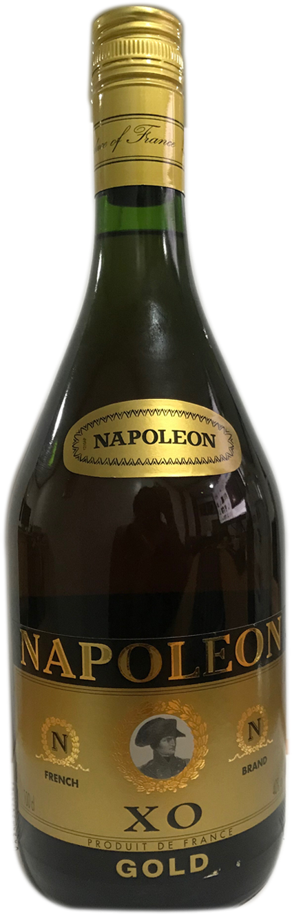 Napoleon X O Gold Brandy Bottle