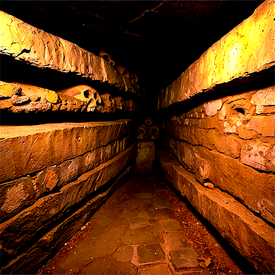 Napoli Underground Catacombs Png 06282024