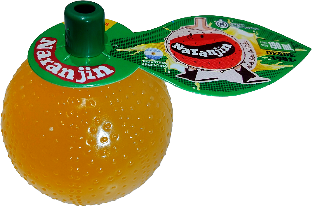 Naranjin Orange Flavored Drink Argentina