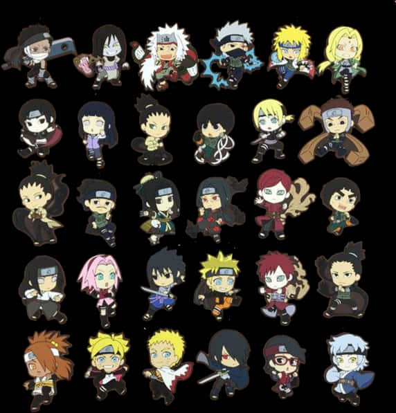 Naruto Chibi Characters Collection