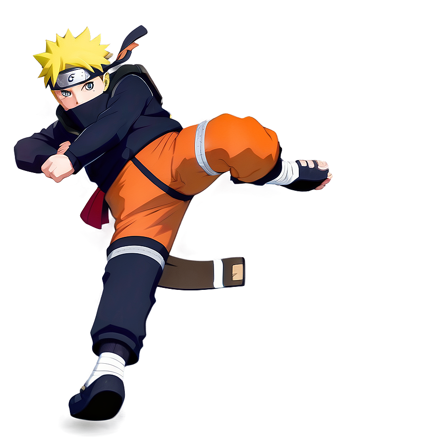 Naruto Fast Run Action Png 57