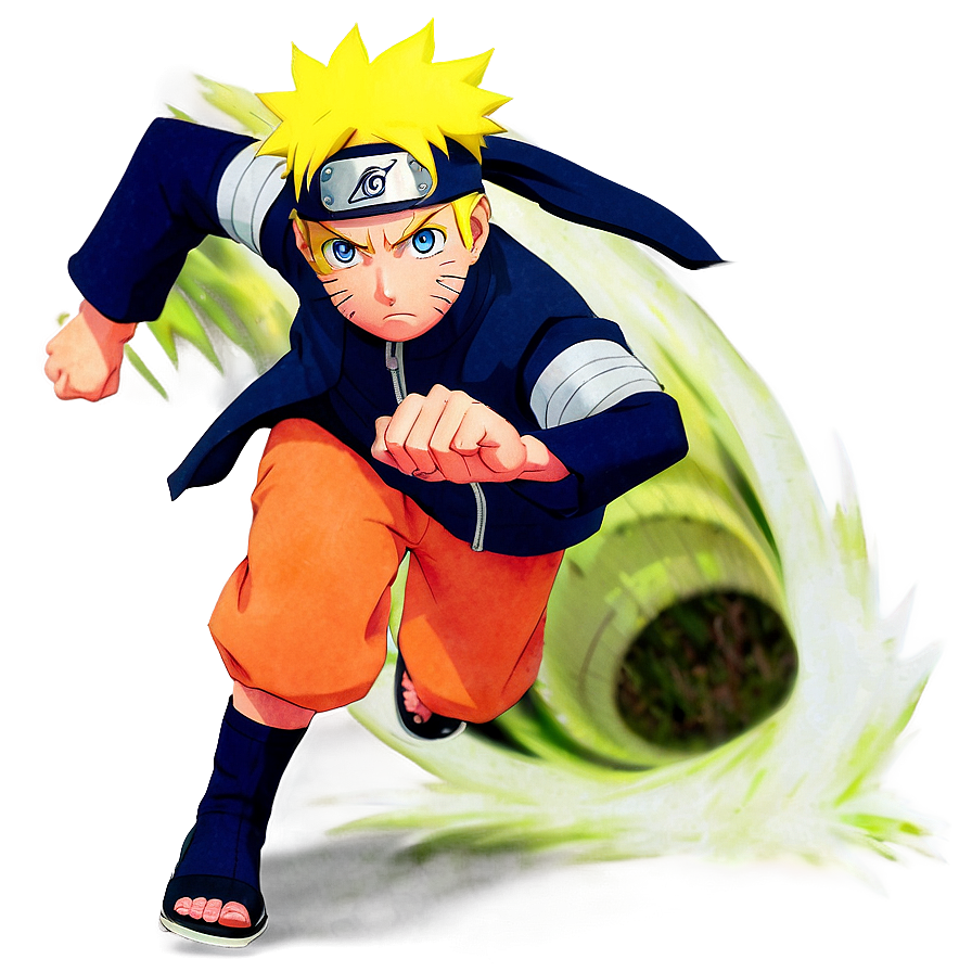 Naruto Fast Run Action Png 6