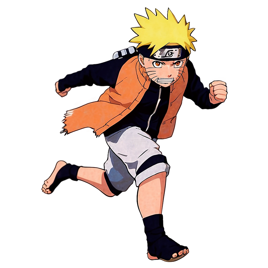 Naruto Running Fierce Png 75