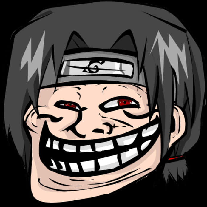 Naruto Troll Face Mashup