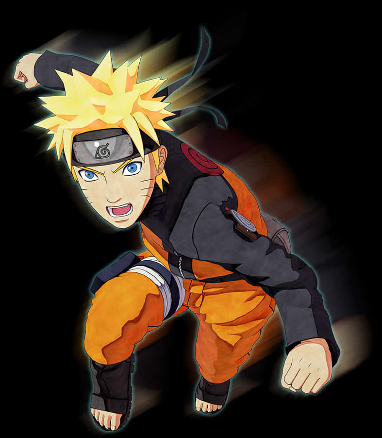 Naruto Uzumaki Action Pose