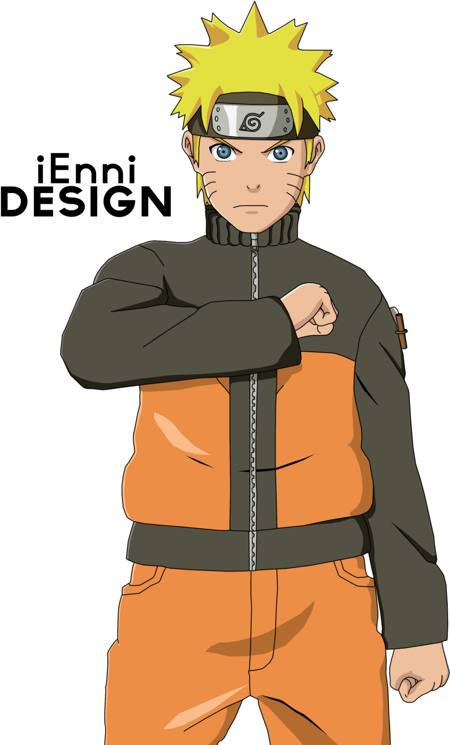 Naruto_ Uzumaki_ Standing_ Pose