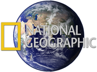 National Geographic Logo Over Earth